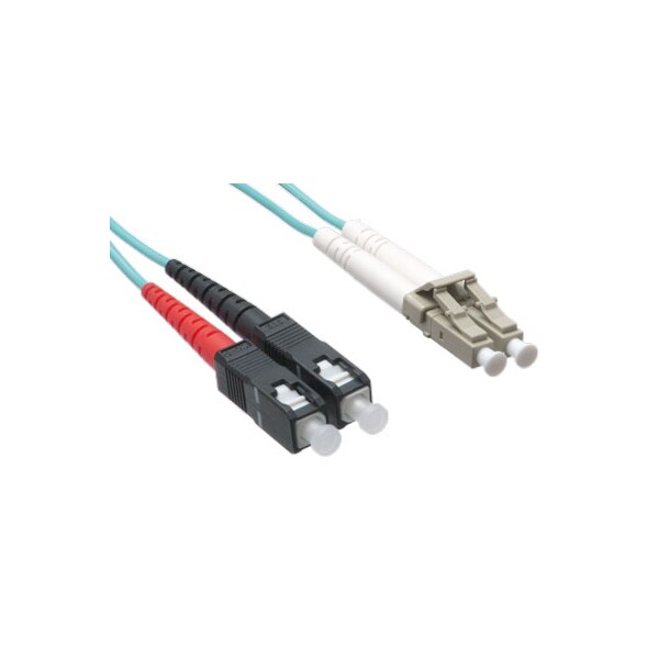 Axiom Manufacturing Axiom Lc/Sc Om4 Fiber Cable 15M LCSCOM4MD15M-AX